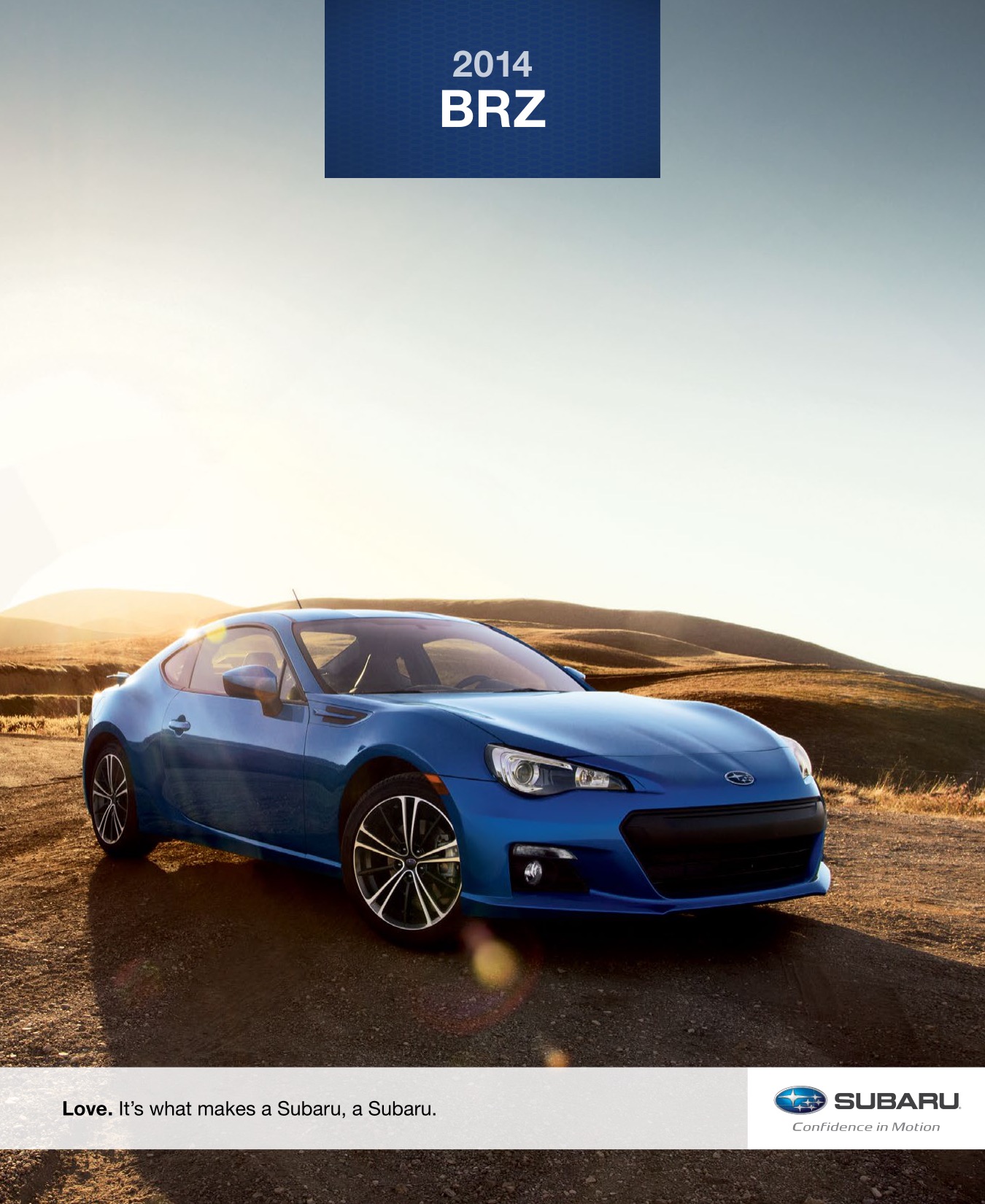 2014 Subaru BRZ Brochure